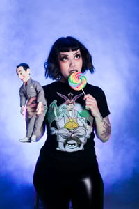 Image 1 of Baphomet Pee-Wee Herman T-shirt