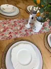 Image 2 of Handmade Floral Table Runner 