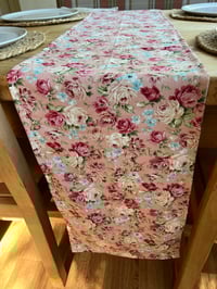 Image 3 of Handmade Floral Table Runner 