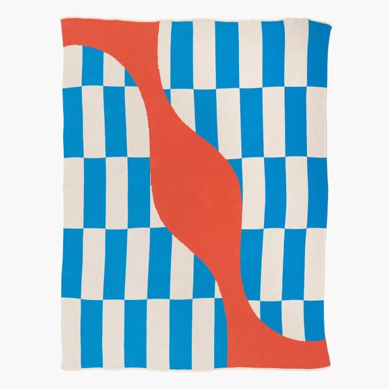 Image of Satie Knit Blanket by Slowdown Studio