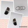 Silver 3 stacking rings 