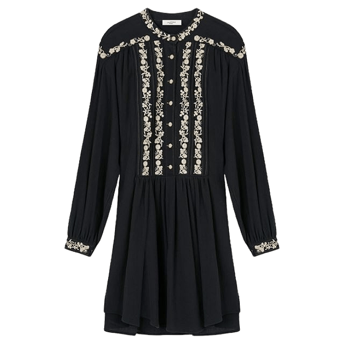 Image of ISABEL MARANT ÉTOILE GENA SHORT SHIRT-DRESS