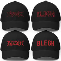 Image 1 of BLEGH DAD HAT - RED EDITION