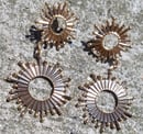 Image 2 of Doubles Sunburst Earrings