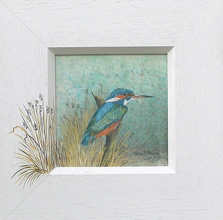 Image of Kingfisher 2363 - Open Edition Prints Miniature Collection.