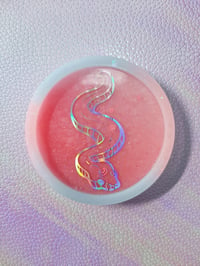Image 1 of Holographic Snake Resin Trinket Tray