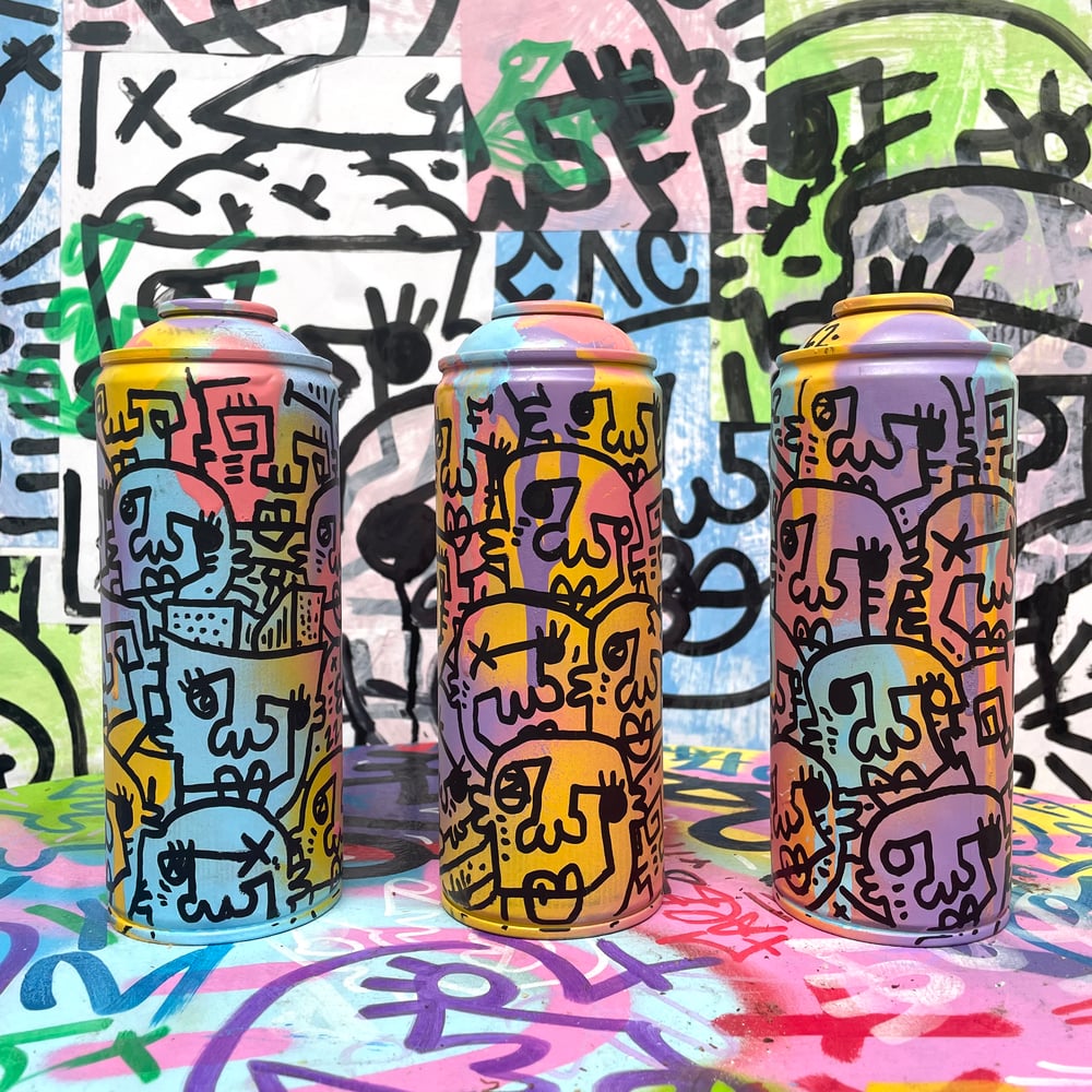 Image of Original Custom Spray Paint Cans 2022