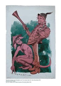 Image 3 of Collector's Item - TANK GIRL "DECLARATION OF INDEPENDENCE" POSTER MAGAZINE SPECIAL - with ART PRINT!