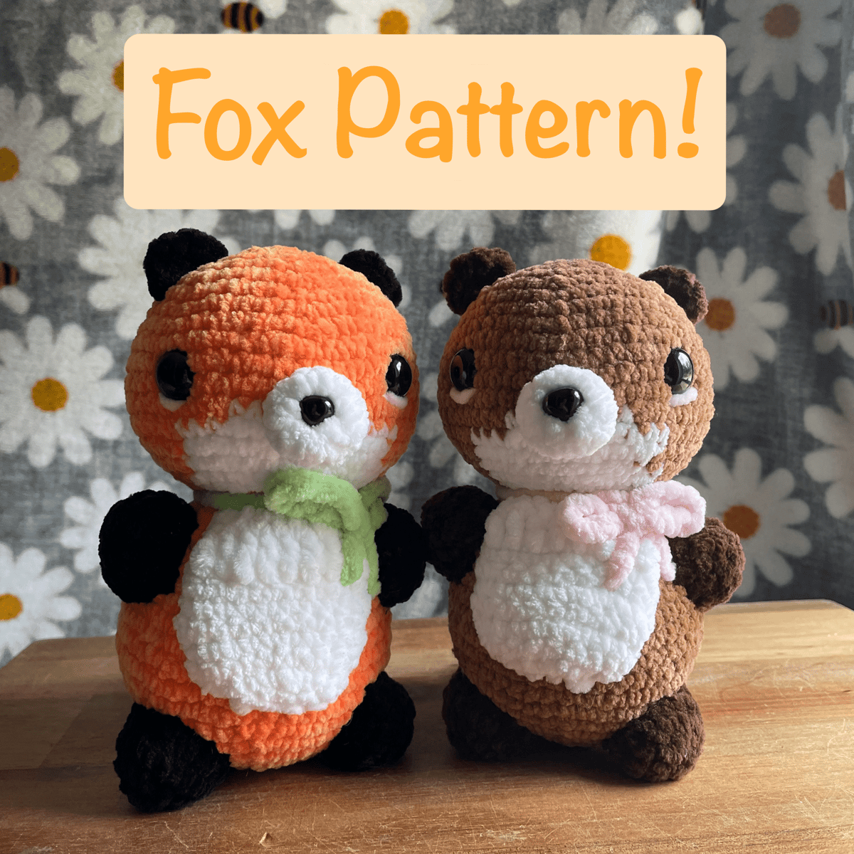 Image of Fox Crochet Pattern