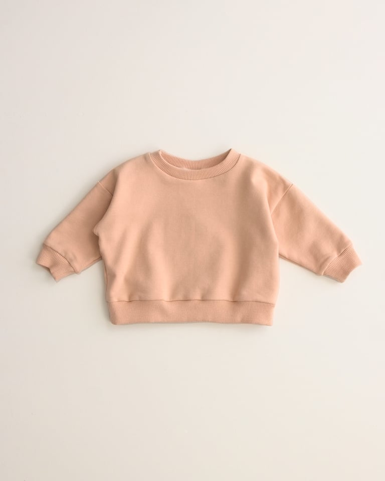 SWEAT CAMILLE abricot