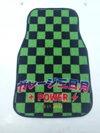 Lime Green Checkered