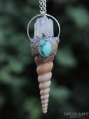 Image 1 of Tibetan Turquoise Shell Necklace