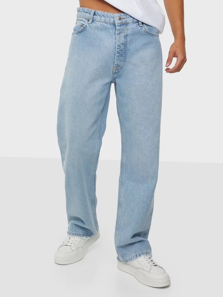 Wider Light Blue Jeans