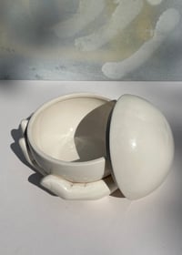 Image 4 of Vintage 80s Hand trinket box 