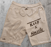 Image 1 of "KEEP A HUSSLE" SHORT SET