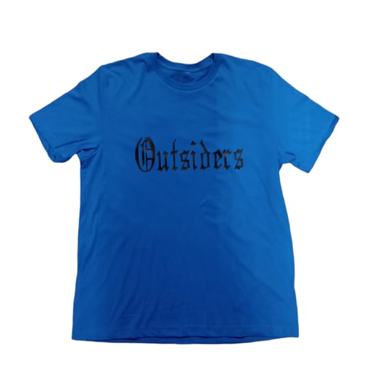 Image of Rebel Outsiders " Blue Black" T-shirt 