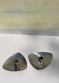 Image 4 of Vintage Lundtofte Danish Candlestick Pair 