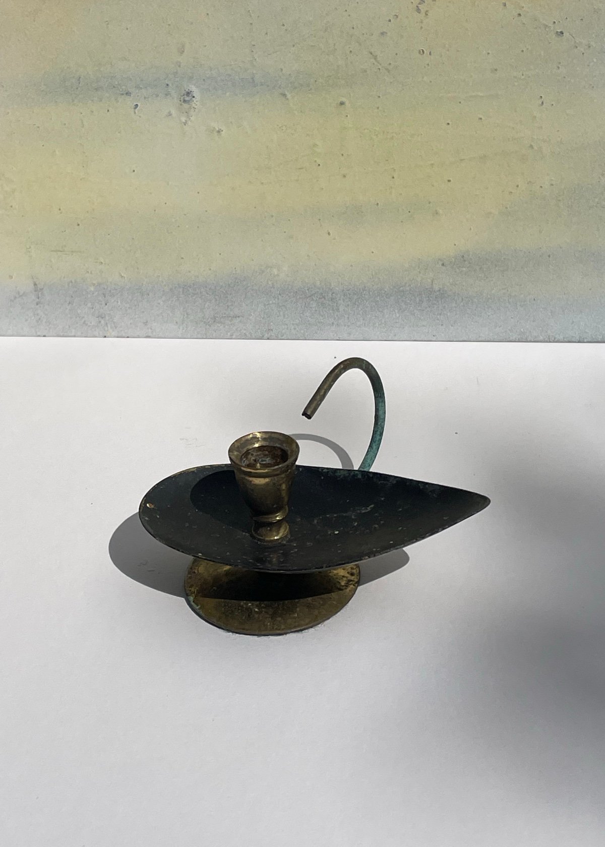 Image of Vintage small candlestick 