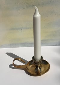 Image 1 of Vintage brass candlestick 