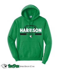 Football Poly/Cotton Hoodie - Green