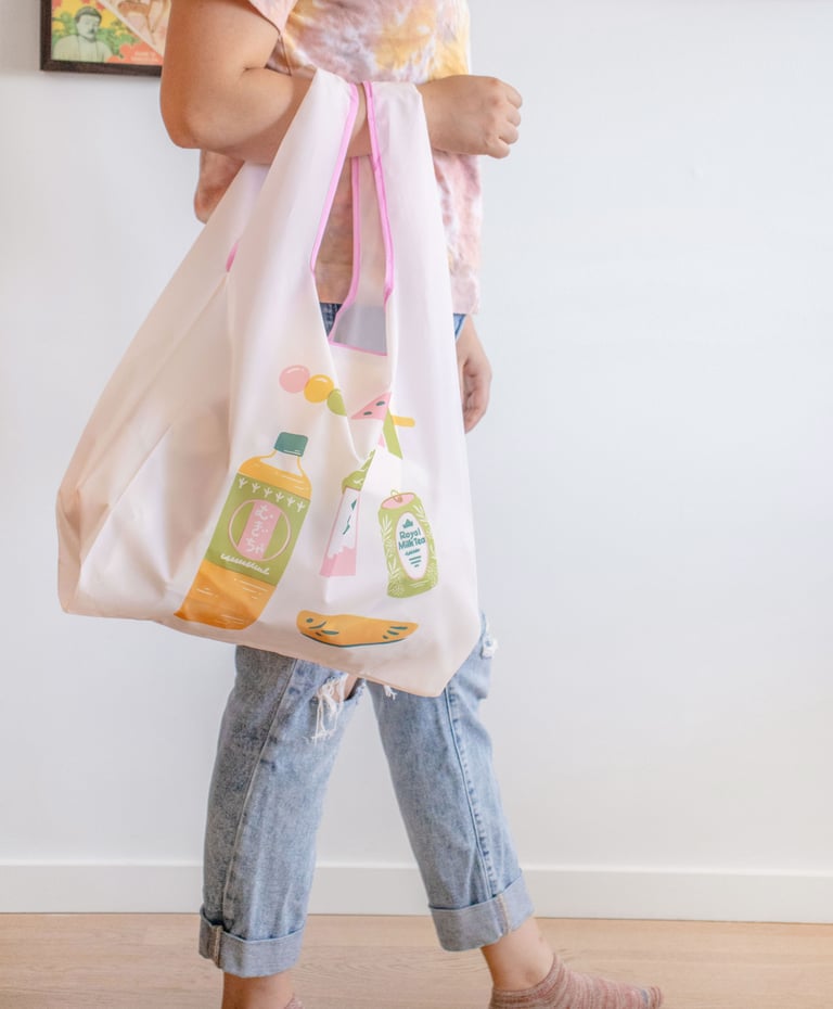 Snack Nostalgia Reuseable Bag Image 4