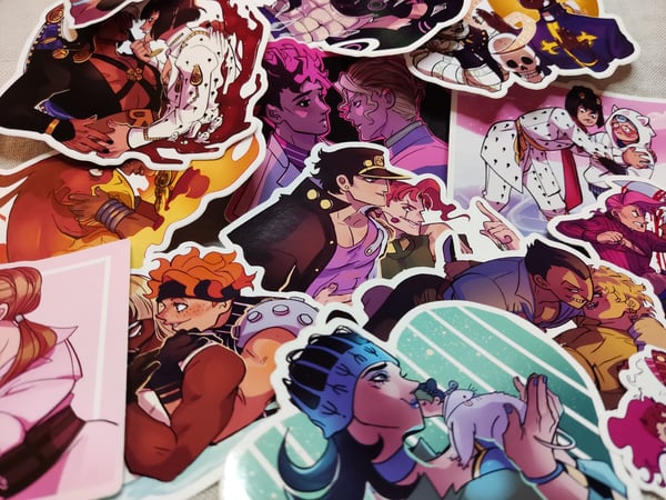 Image of JOJO Single Stickers