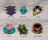 Image 1 of JOJO Enamel Pins