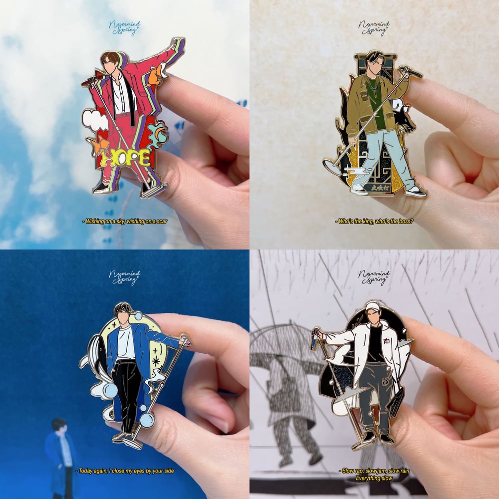 [INDIVIDUAL] Solo Series Enamel Pin 🎤