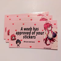 (5 Pack) Sticker Appreciation Card (Lewd)