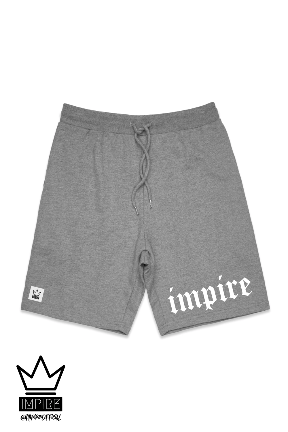 Image of 'OLD ENGLISH' SHORTS (GREY)