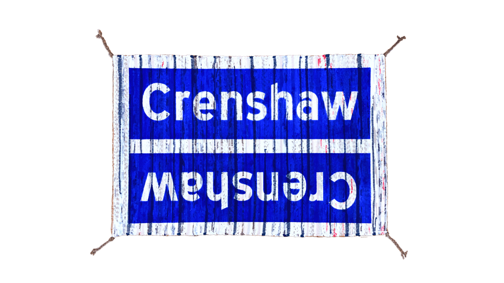 Crenshaw Northbound Crenshaw Southbound Rug Louis LIV Design crenshaw-northbound-crenshaw-southbound-rug-louis-liv-design