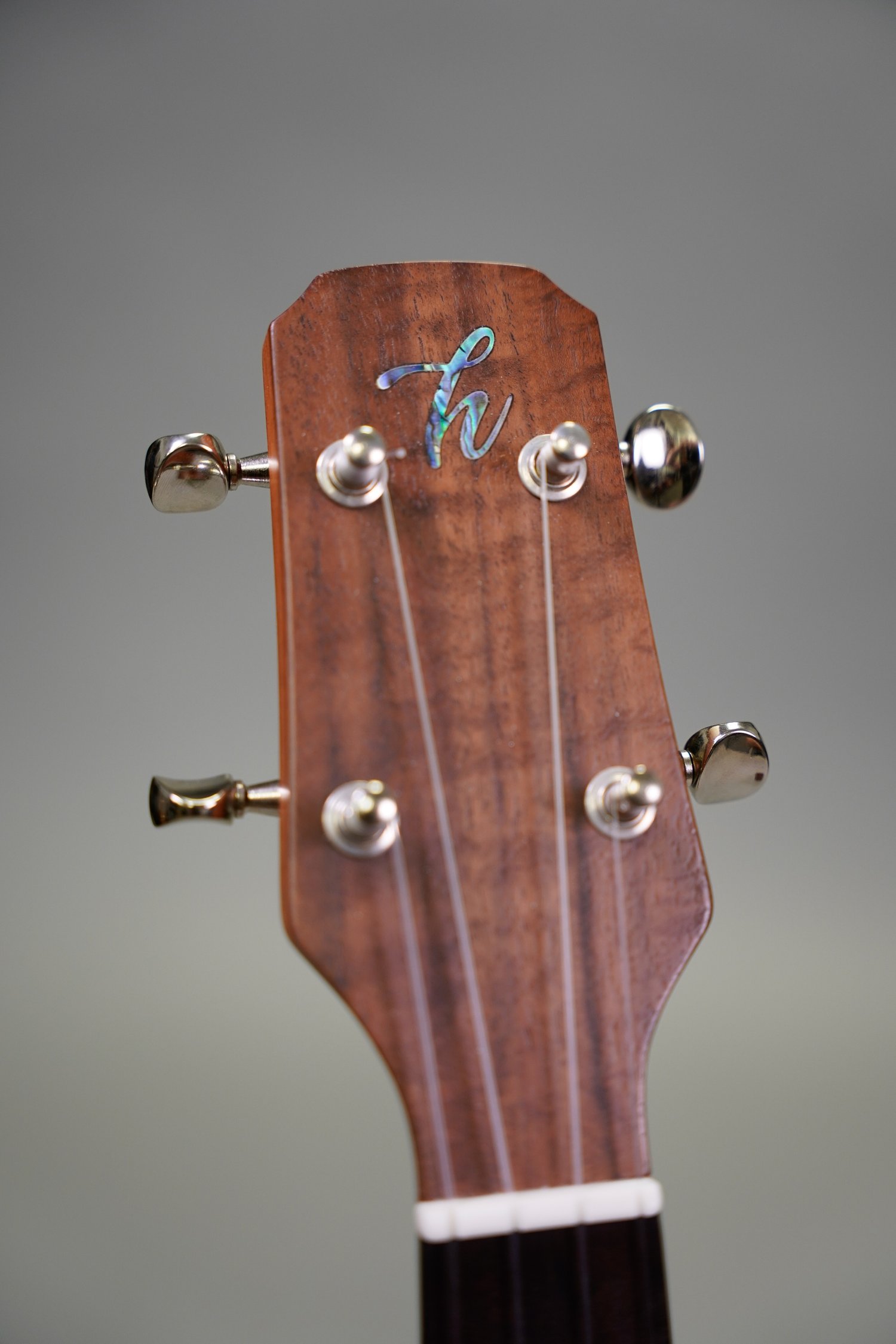 Image of Heritage Ukuleles Custom Walnut Rosette Tenor