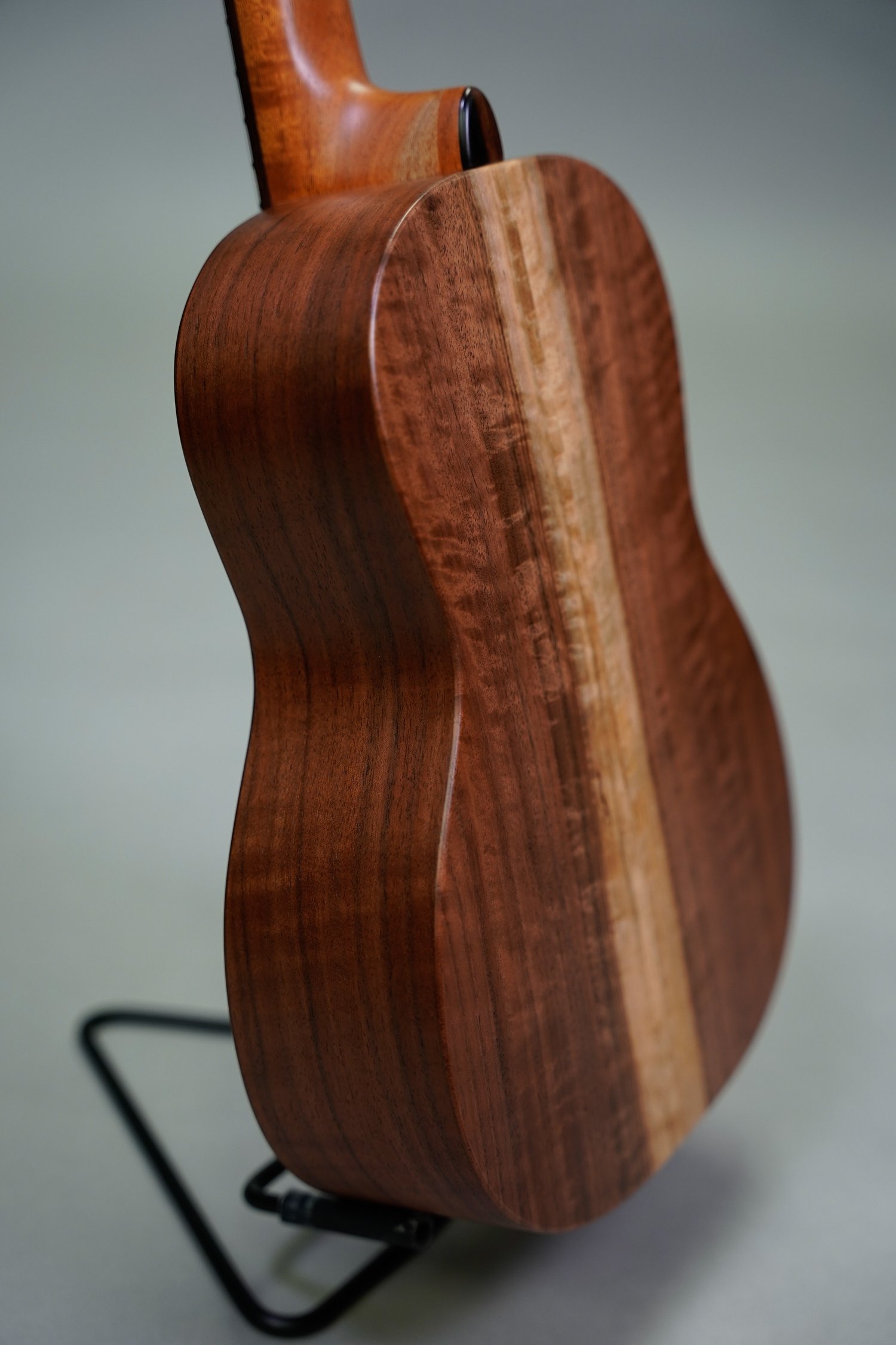 Image of Heritage Ukuleles Custom Walnut Rosette Tenor