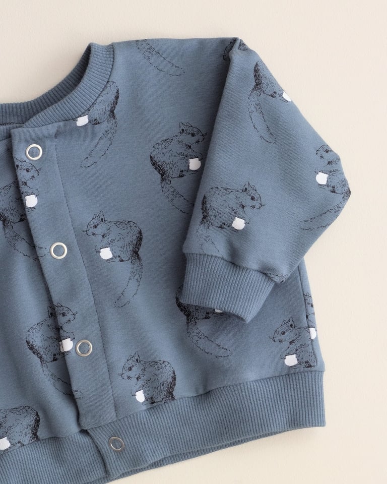 GILET OCTAVE bleu Image 2
