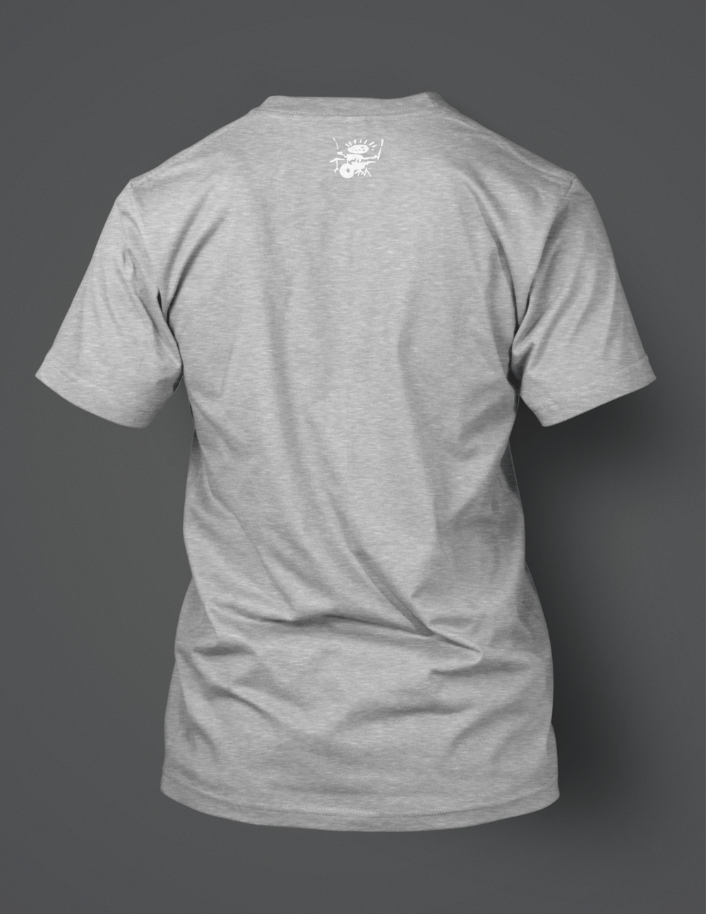 ::NEW STOCK NOW IN:: KING TUT'S LOGO TEE (HEATHER GREY/WHITE)