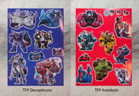 Image 3 of TRANSFORMERS A5 Sticker Sheets