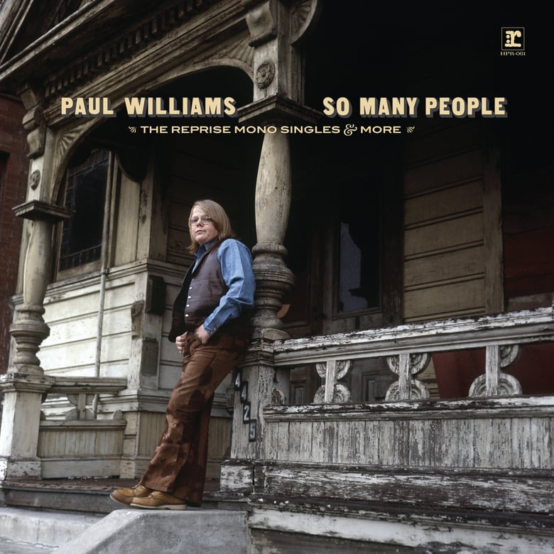 Image of PAUL WILLIAMS - So Many People: The Reprise Mono Singles & More (LP)