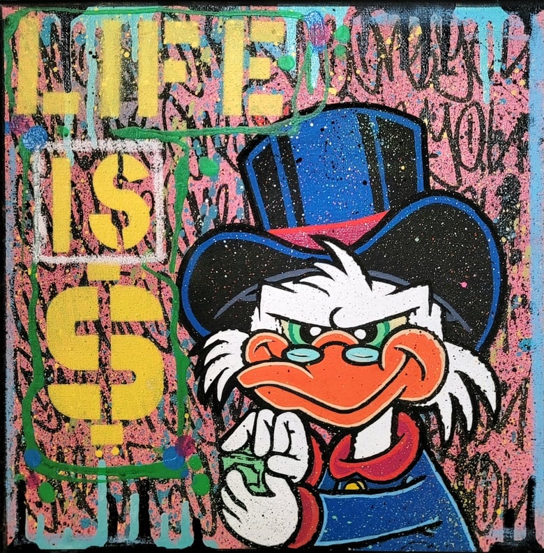 Image of "LIFE IS $"