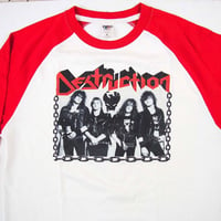 Image 1 of Destruction baseball t-shirt 