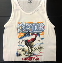 Image 1 of kreator crop tank 