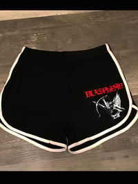 Image 1 of Blasphemy booty shorts