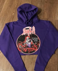 Image 1 of Purple death pullover