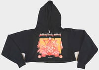 Image 1 of Sabbath bloody crop hoodie