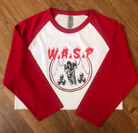 Image 1 of  W.A.S.P crop top base-tee