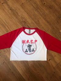 Image 2 of  W.A.S.P crop top base-tee