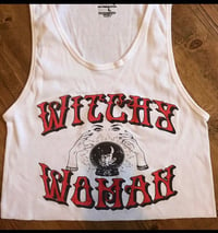 Image 1 of  witchy woman crop tank 