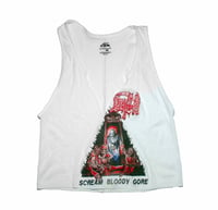 scream bloody gore tank top