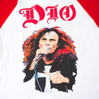 Image 2 of Ronni James Dio baseball t-shirt 