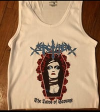 Image 1 of  Sarcofago crop top tank