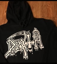 Image 2 of Cropped death hoodie